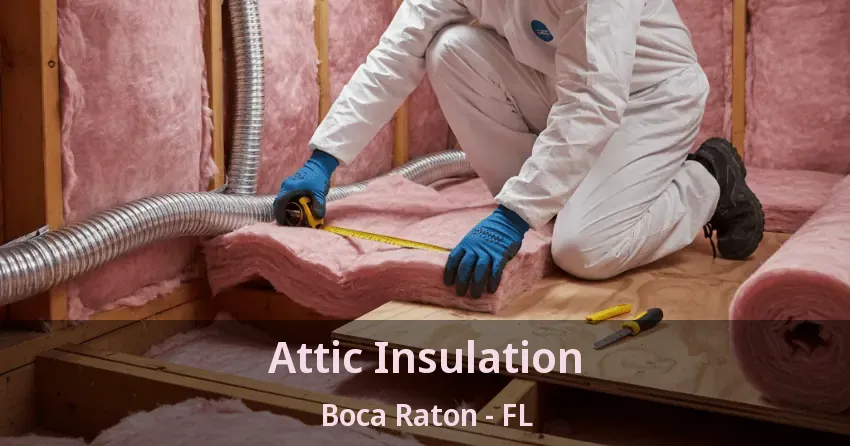 Attic Insulation Boca Raton - FL