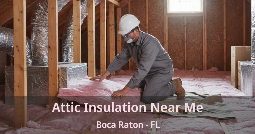 Attic Insulation Near Me Boca Raton - FL Attic Insulation Near Me Boca Raton - FL