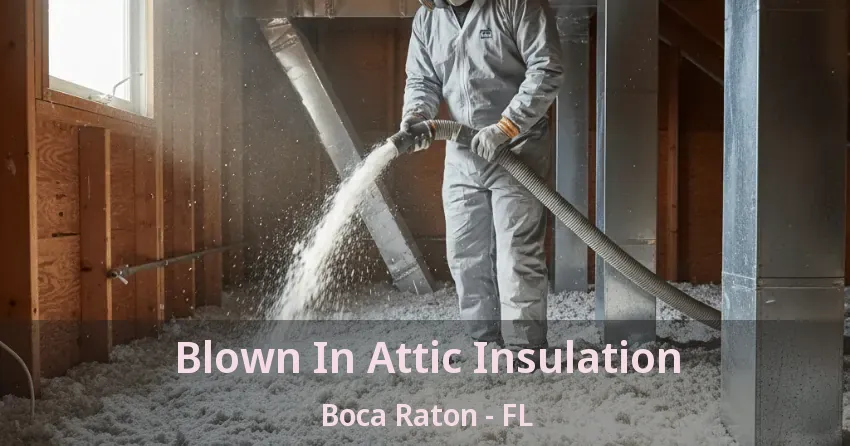Blown In Attic Insulation Boca Raton - FL