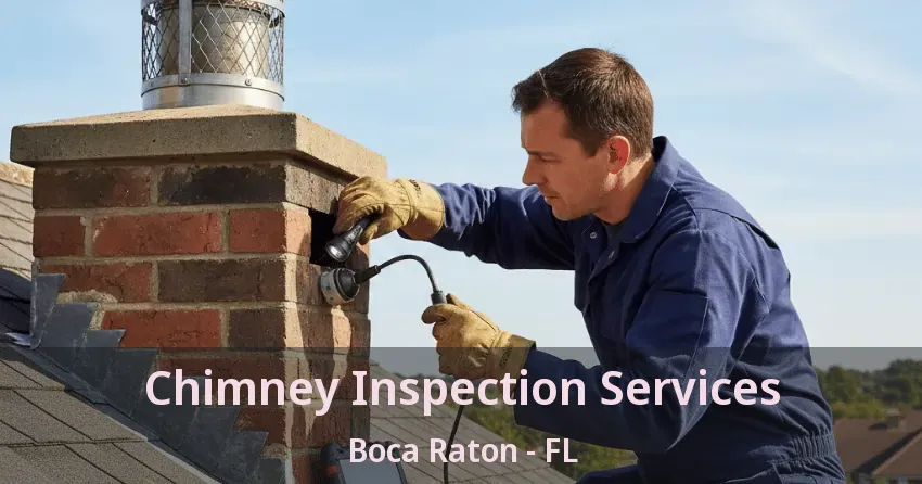 Chimney Inspection Services Boca Raton - FL
