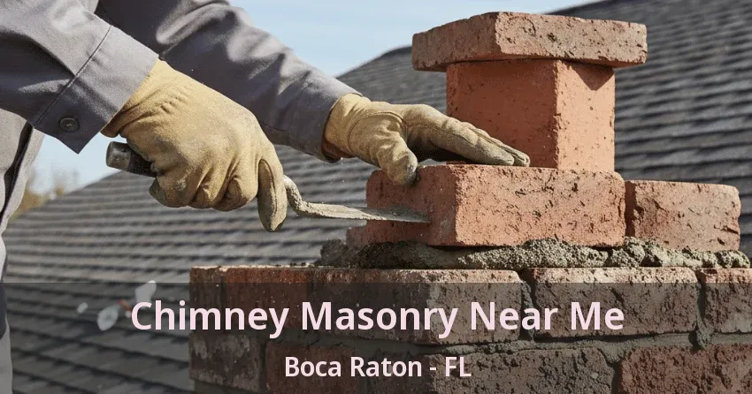 Chimney Masonry Near Me Boca Raton - FL