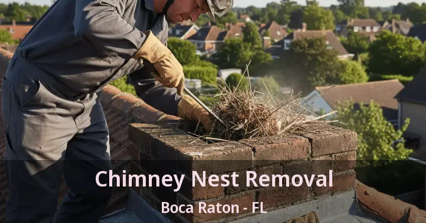 Chimney Nest Removal Boca Raton - FL