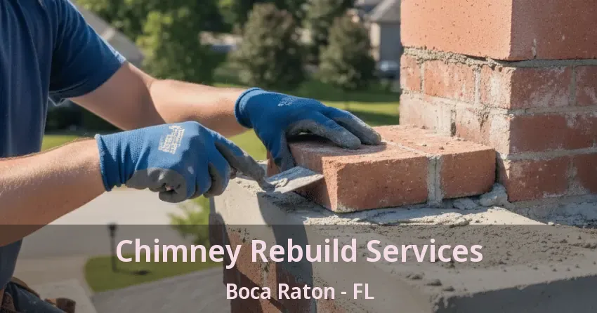Chimney Rebuild Services Boca Raton - FL