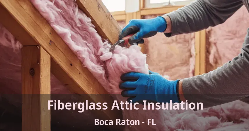 Fiberglass Attic Insulation Boca Raton - FL Fiberglass Attic Insulation Boca Raton - FL