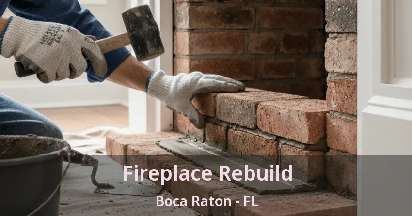 Fireplace Rebuild Boca Raton - FL Fireplace Rebuild Boca Raton - FL