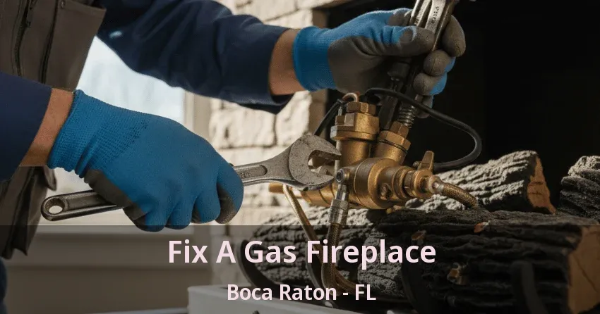 Fix A Gas Fireplace Boca Raton - FL