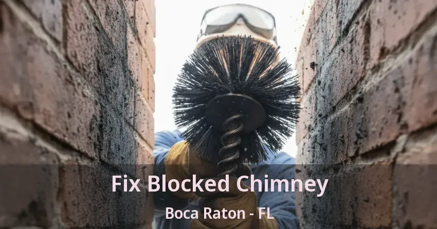 Fix Blocked Chimney Boca Raton - FL Fix Blocked Chimney Boca Raton - FL