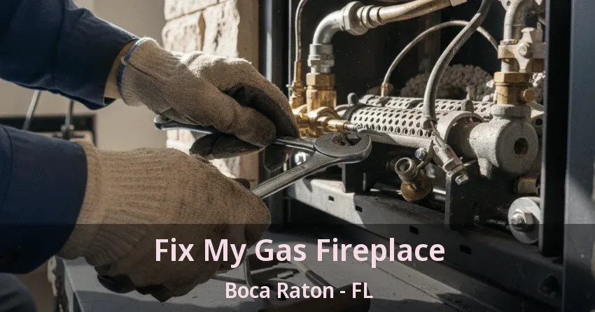 Fix My Gas Fireplace Boca Raton - FL