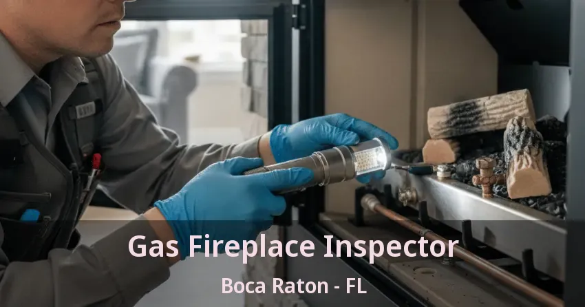 Gas Fireplace Inspector Boca Raton - FL