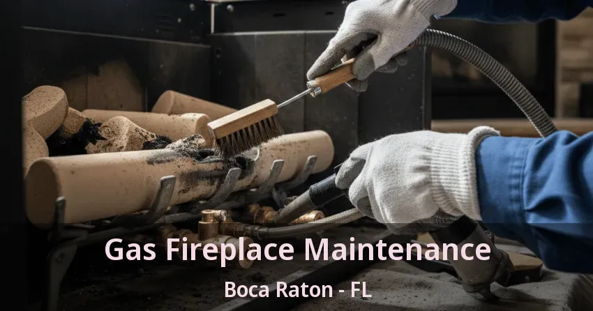 Gas Fireplace Maintenance Boca Raton - FL
