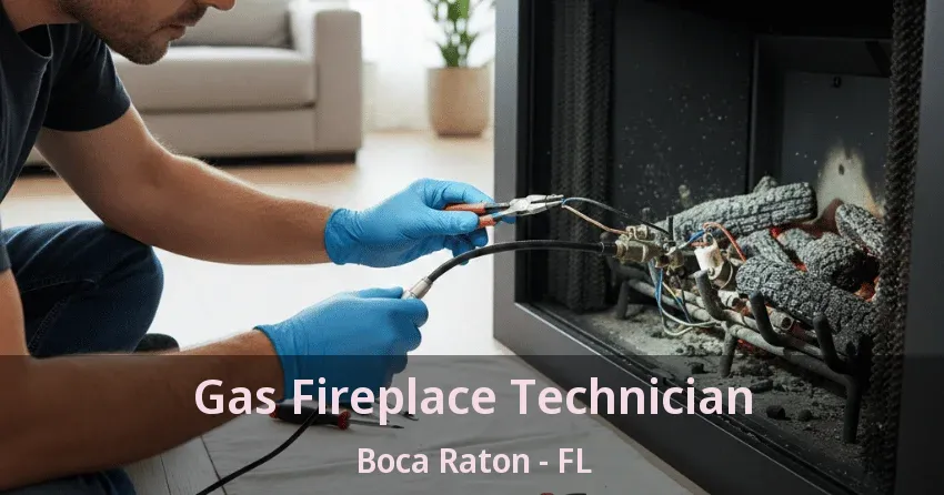 Gas Fireplace Technician Boca Raton - FL