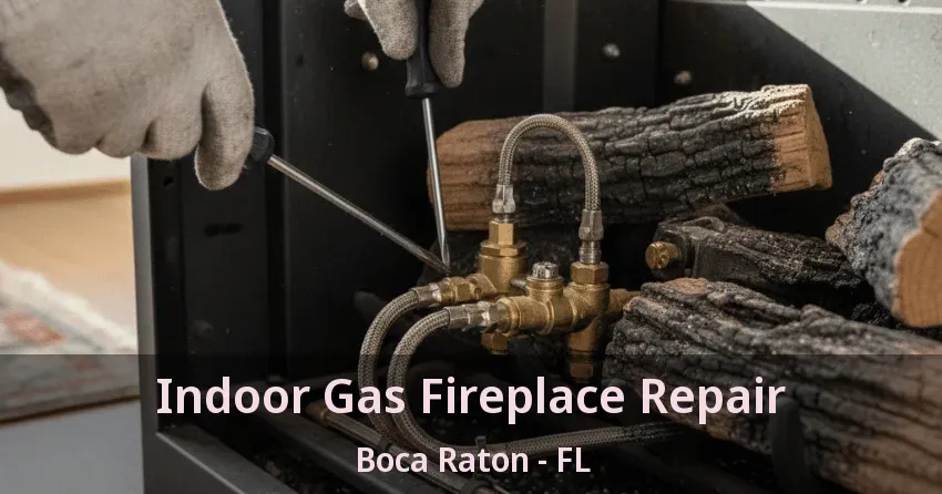 Indoor Gas Fireplace Repair Boca Raton - FL