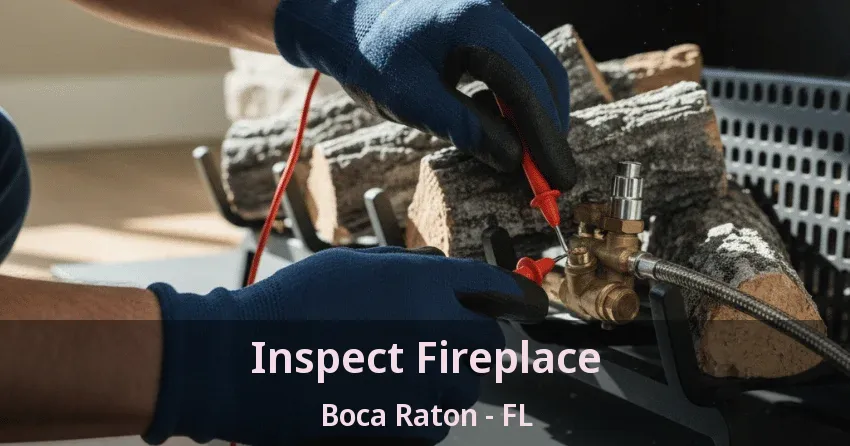 Inspect Fireplace Boca Raton - FL