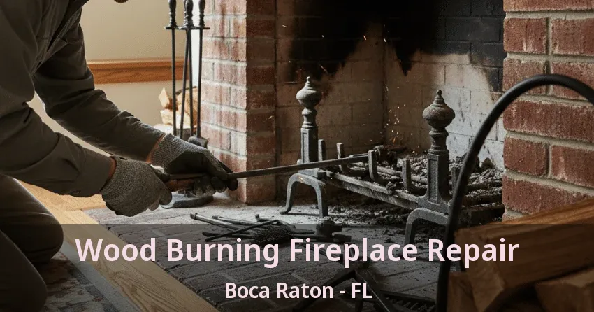 Wood Burning Fireplace Repair Boca Raton - FL
