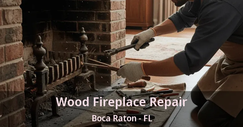 Wood Fireplace Repair Boca Raton - FL